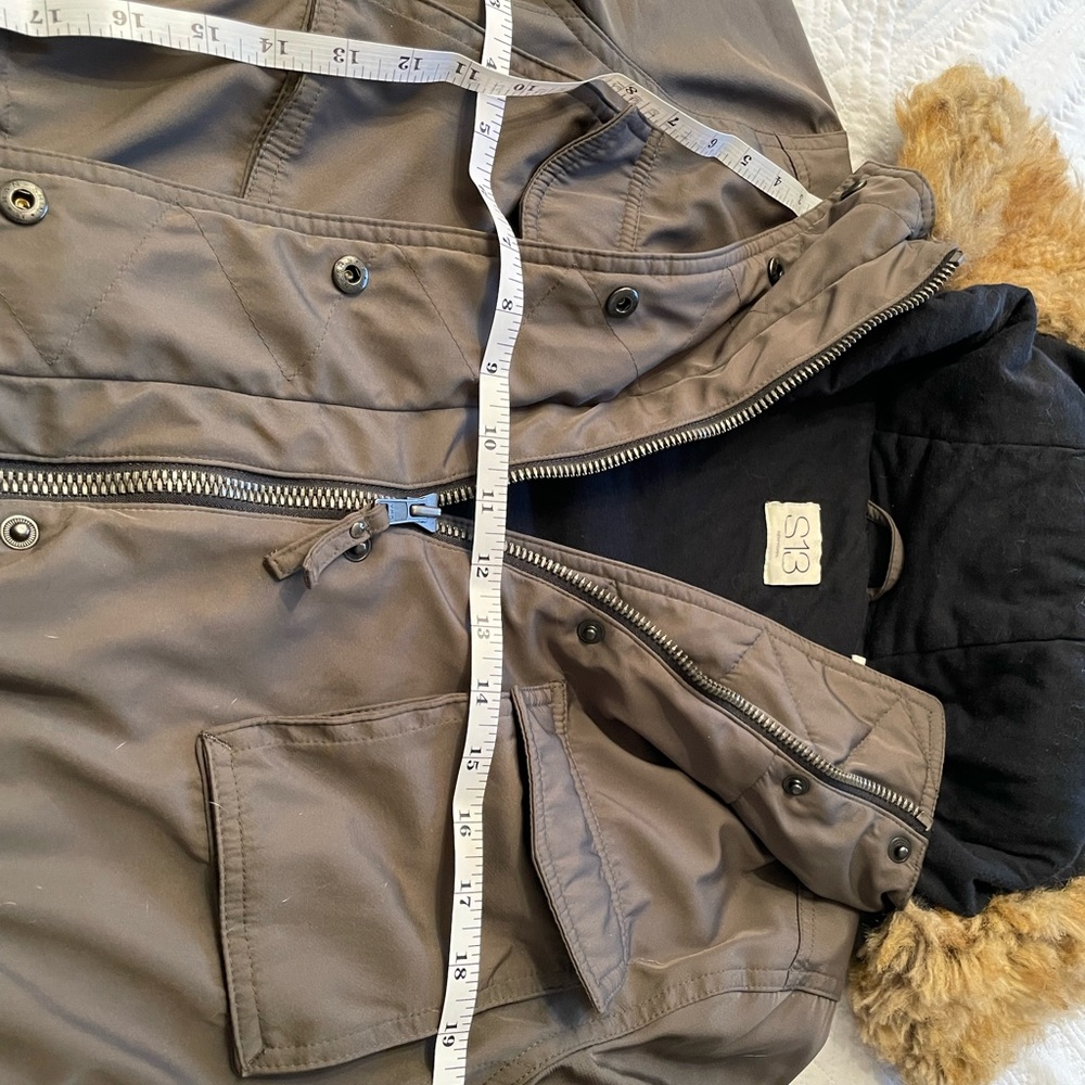 😍 COAT SALE !Women's Utility Jacket in Olive Green - Picture 8 of 10